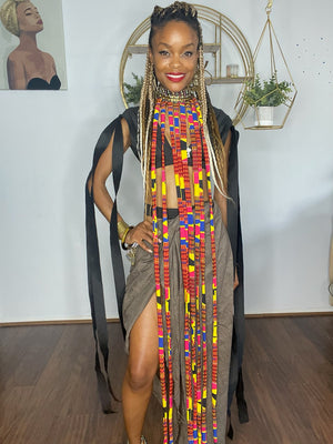 Precious Imara Fringe Necklace